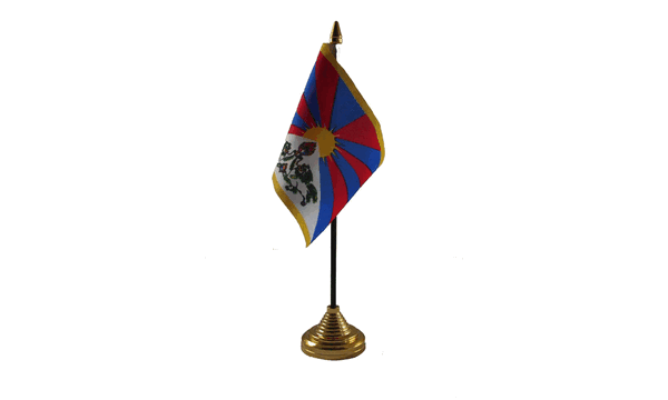 Tibet Table Flags